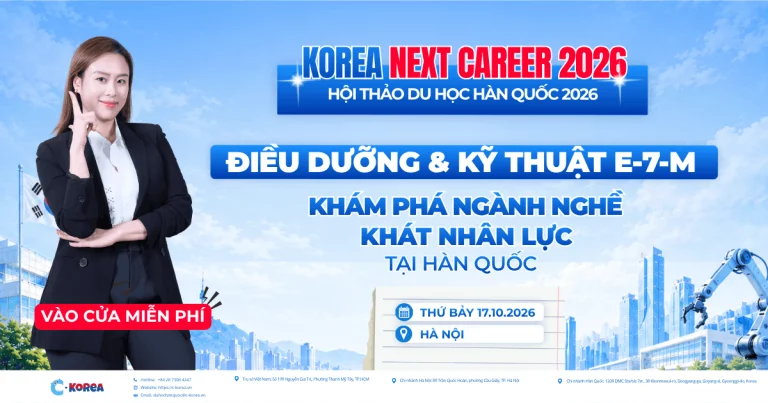 SỰ KIỆN ĐẶC BIỆT: HỘI THẢO HƯỚNG NGHIỆP & HỌC BỔNG DU HỌC ĐIỀU DƯỠNG 2026