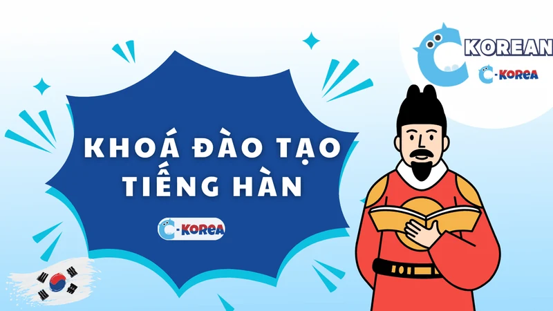 Minh họa khóa đào tạo tiếng Hàn của C-Korea